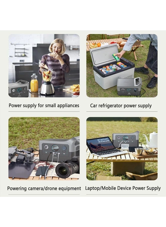Toby's Toby’s TBS-136A Portable Power Station 700W 504Wh with Wireless Charging & UPS Mode - Image 4